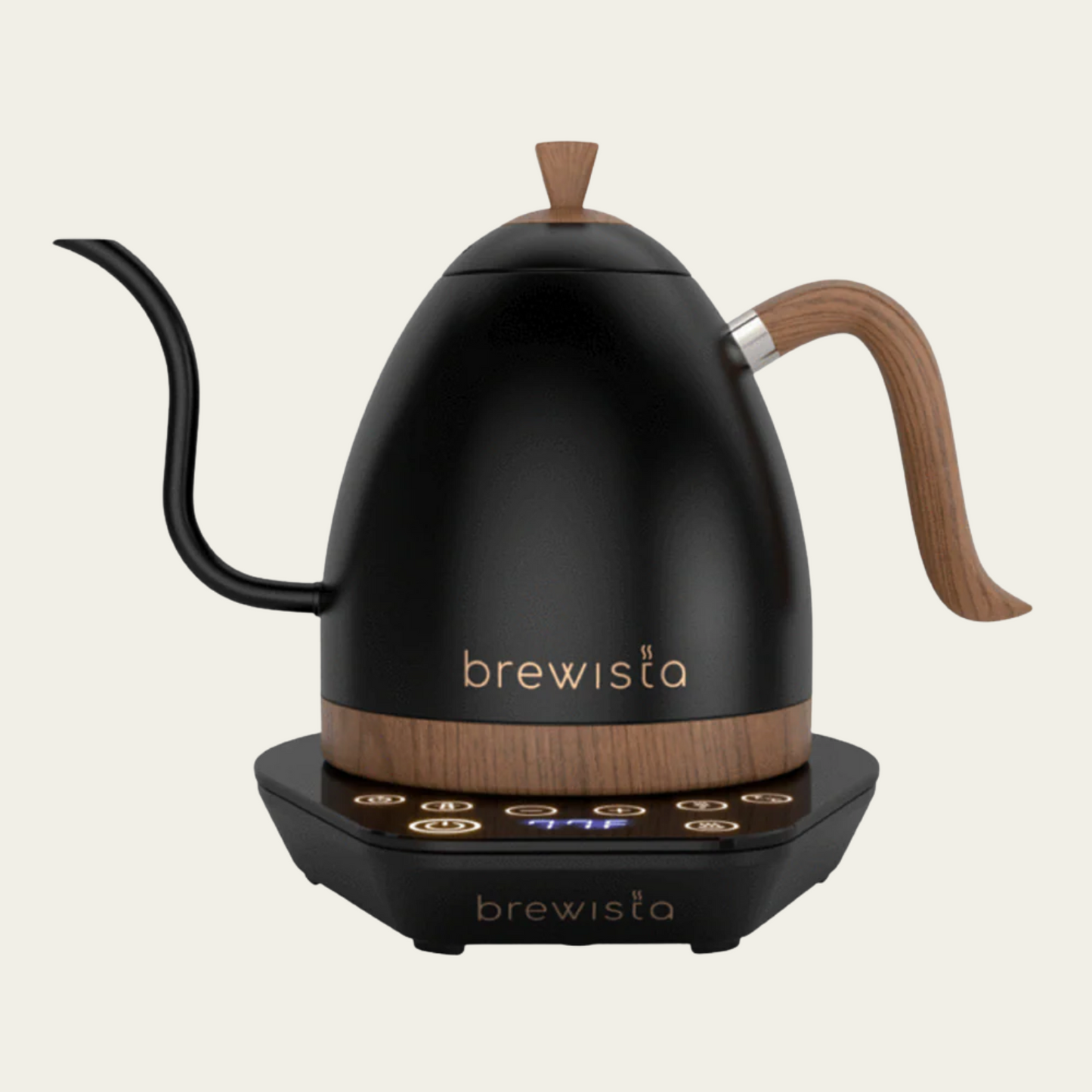 BREWISTA ARTISAN ELECTRIC GOOSENECK KETTLE (Matte Black)
