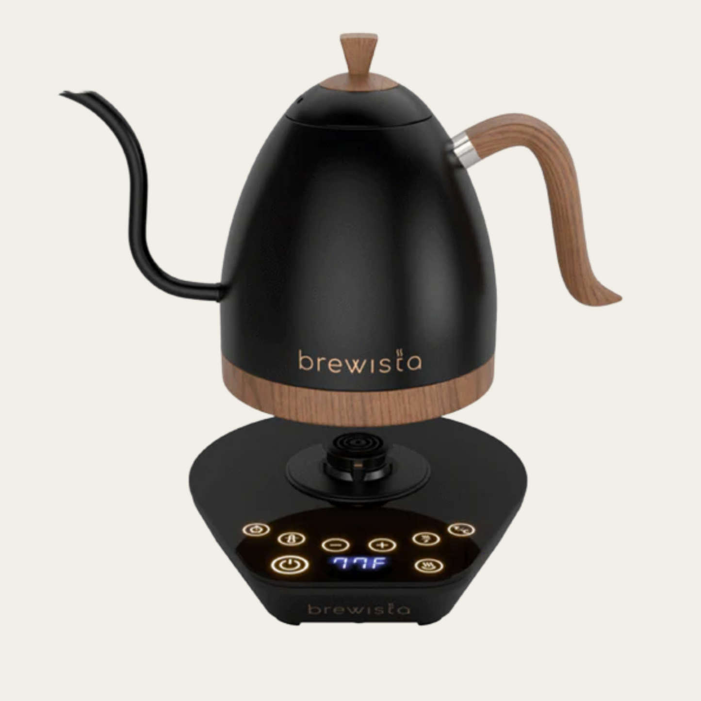 BREWISTA ARTISAN ELECTRIC GOOSENECK KETTLE (Matte Black)