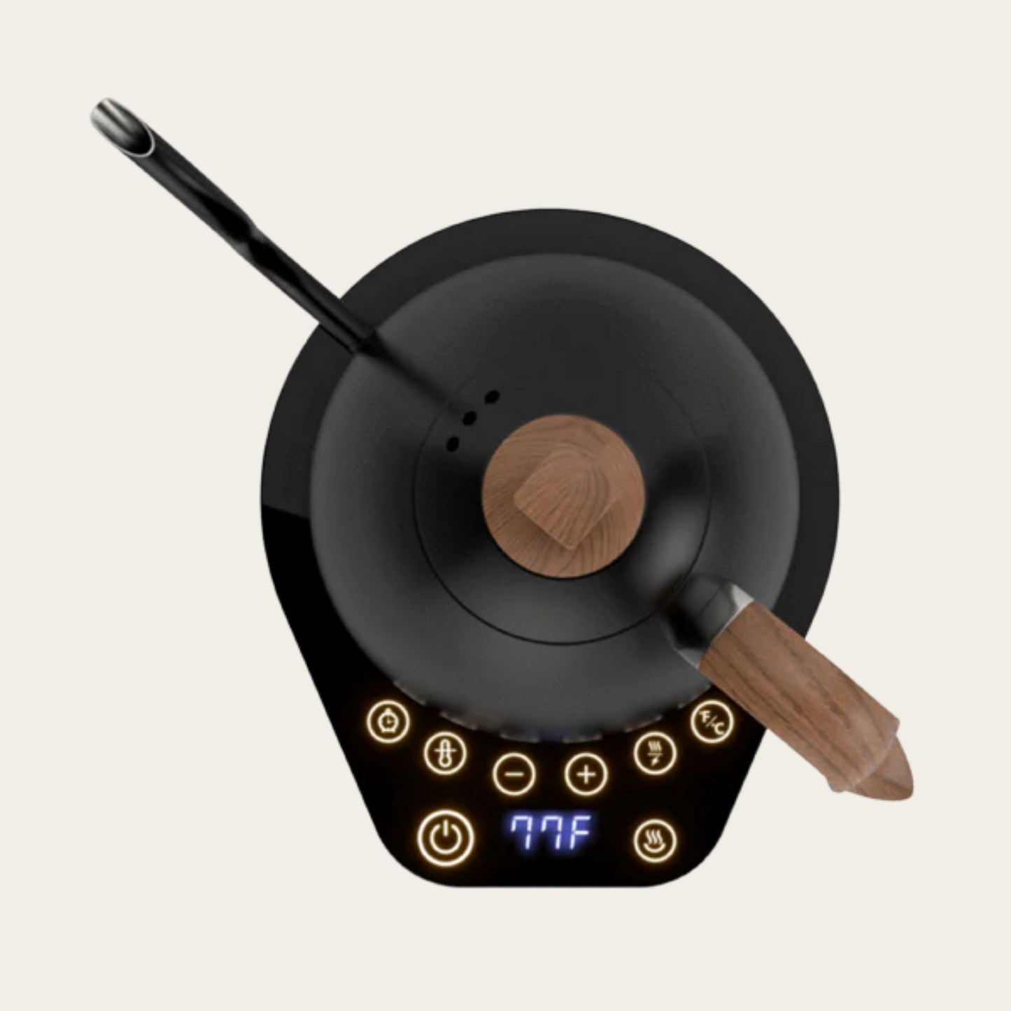 BREWISTA ARTISAN ELECTRIC GOOSENECK KETTLE (Matte Black)