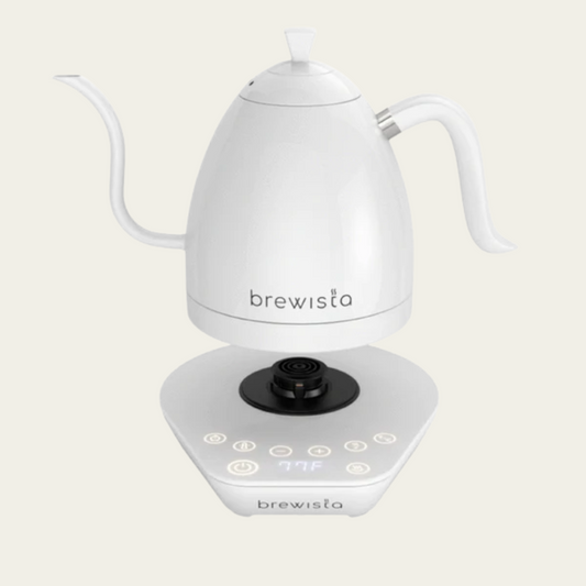 BREWISTA ARTISAN ELECTRIC GOOSENECK KETTLE (Pure white)