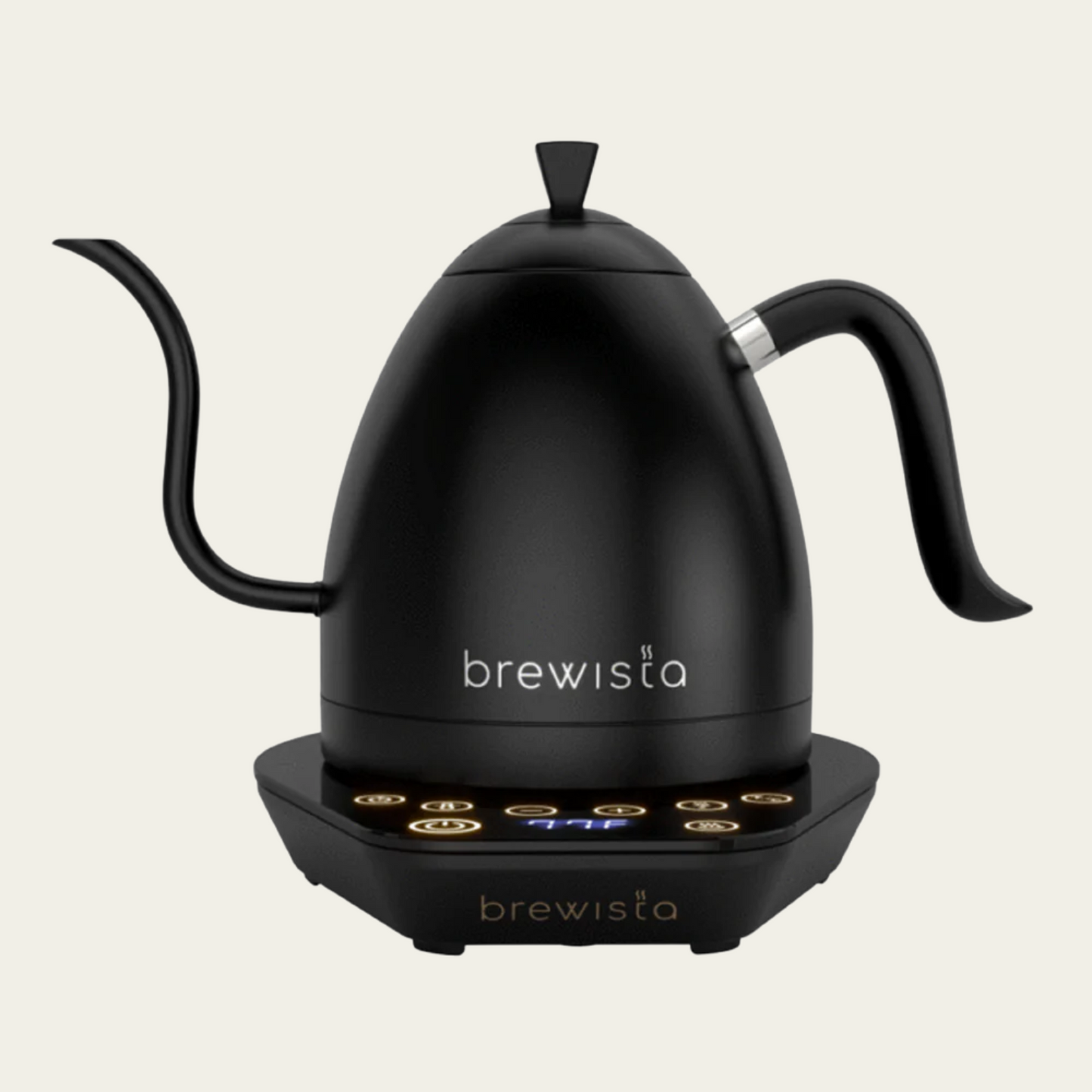 BREWISTA ARTISAN ELECTRIC GOOSENECK KETTLE (Pure Black)