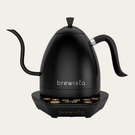 BREWISTA ARTISAN ELECTRIC GOOSENECK KETTLE (Pure Black)