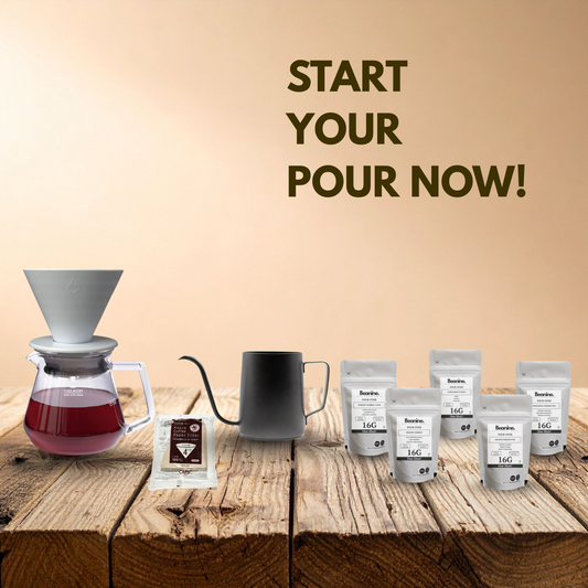 START YOUR POUR